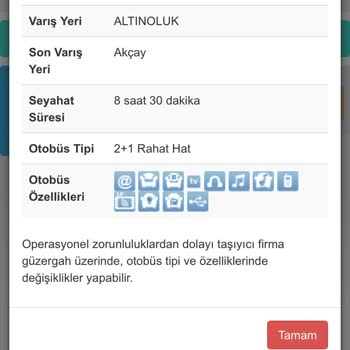 Süha Turizm 2 Saat Rötarlı Ulaşım