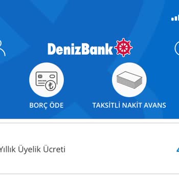 Denizbank Kart Ücret İadesi