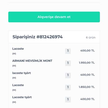Lacossosman55 (Instagram) Satın Aldığım Ürünlerin Tarafıma Teslim Edilmemesi