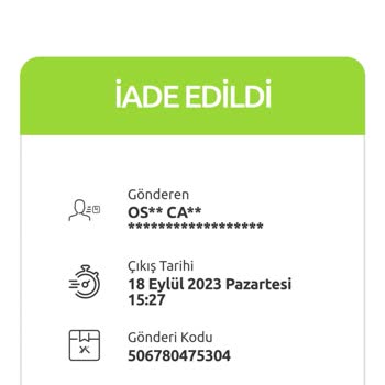 Lacossosman55 (Instagram) Satın Aldığım Ürünlerin Tarafıma Teslim Edilmemesi