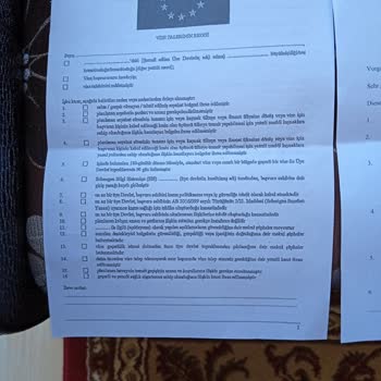 Vize Branda Danışmanlık Vize Başvuru Reddi