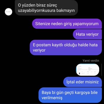 Zeynup Sipariş Verdim Gelmedi