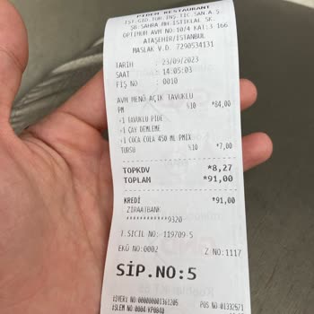 Pidem Restaurant Tabela Ve Kasadaki Fiyat Farkı