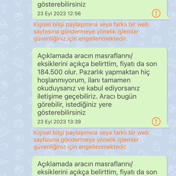 Sahibinden.com Mesajla İletişim Sorunu