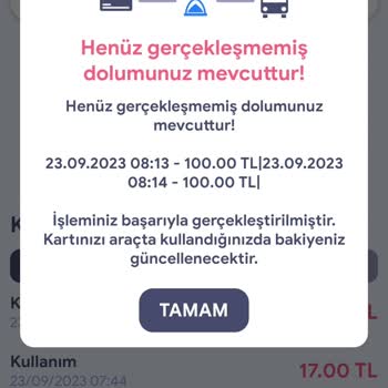 Adana Kent Kart Yüklemeyi Karta Aktarmıyor!