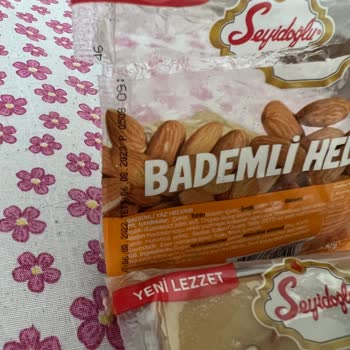 A101 Tarihi 1,5 Ay Geçmiş Seyidoğlu Bademli Helva Ürününü Satıyor