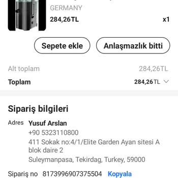 Aliexpress Teslim Edilmeyen Ürün