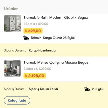 Cepte Şok Uygulamasından Ödemesini Yaptığım Ürünler Hala Teslim Edilmedi