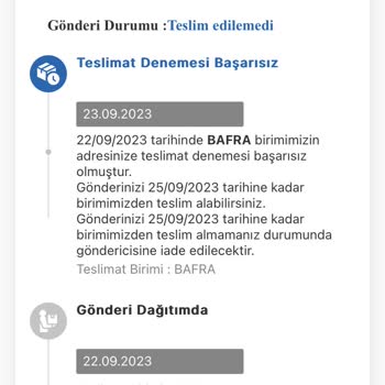 MNG Kargo Kargomu Teslimat İçin Getirmedi