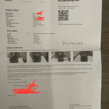 Arzum Okka 001 Sıfır Ürünü Değişim Yerine, Serviste Mi Tamir Ediyor?