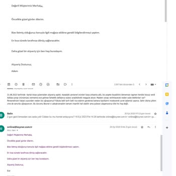 Boyner Ürünümü De Para İademi De Vermiyor