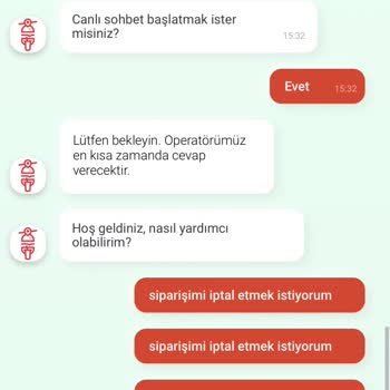 Tıkla Gelsin Canlı Destek Cevap Vermiyor