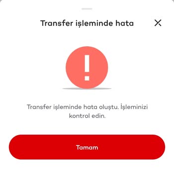 Akbank "transfer İşleminde Hata" Sorunu