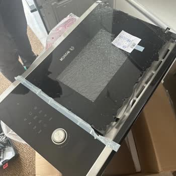 Bosch Mikrodalga Hasarlı Teslim Edilmesi