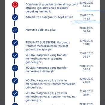 Aras Kargo Ürün Teslim Etmeme Sorunu