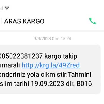 Yine Aras Kargo. Yine Teslimat Sorunu.