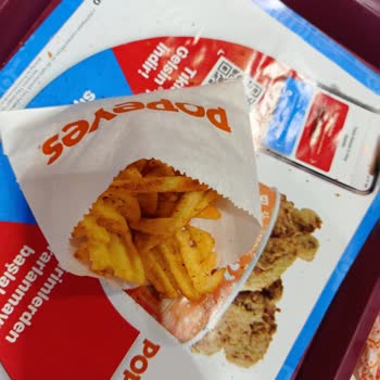 Popeyes Ürün Boyutları Çok Çok Küçük
