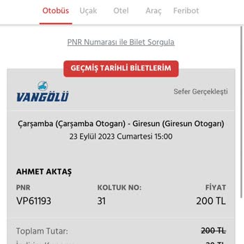 Vangölü Turizm Otobüsü Yolcuyu Araca Almadan Gitti