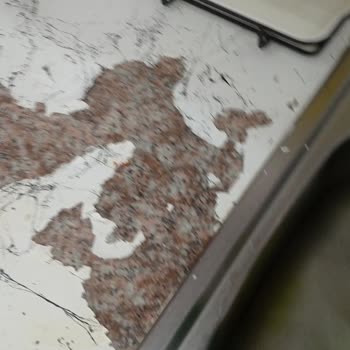 Dyo Hobilux İle Mutfak Tezgahımı Boyadım, Ama Her Yeri Attı!