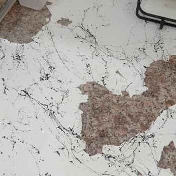 Dyo Hobilux İle Mutfak Tezgahımı Boyadım, Ama Her Yeri Attı!