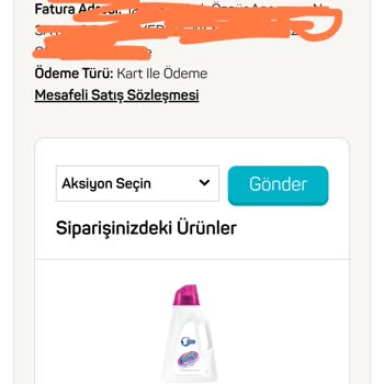 A101.com'dan Aldığım Ürün Kargolanmaması