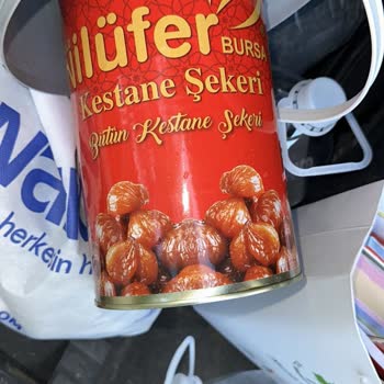 Nilüfer Kestane Şekeri Satılan Ve İçinden Çıkan Farklı Kestane Şekeri
