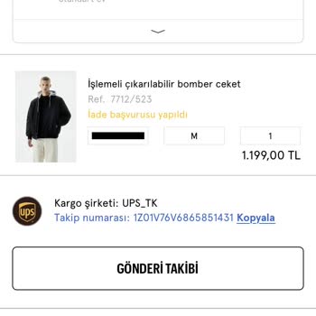 Pull And Bear Yanlış Ürün Gönderdi