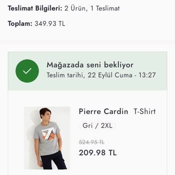 Boyner'den Yanıltıcı Teslimat