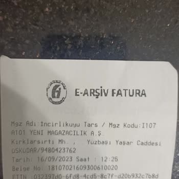 A101 Şubesinden Şarj Kablosu İade Problemi