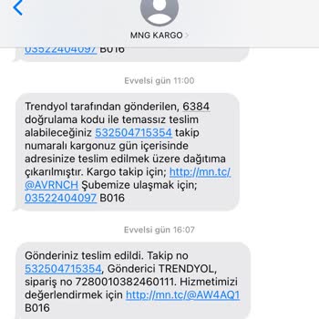 MNG Kargo Kargo Teslimat Hatası
