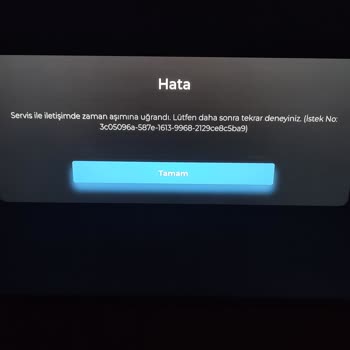 TOD Tv Tod TR - TV Siyah Ekran