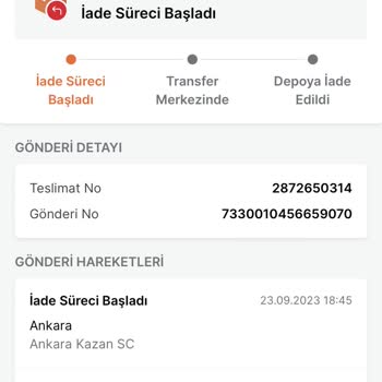 Trendyol Kargom Gelmedi İade Olarak Geri Dönüyor!