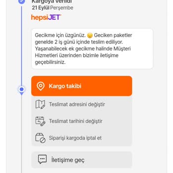 Hepsiburada - Hepsijet Kargo Mağduriyeti.
