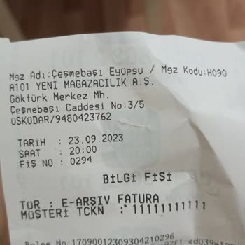 A101 Mağaza Çalışanı Terbiyesizlik Yaptı