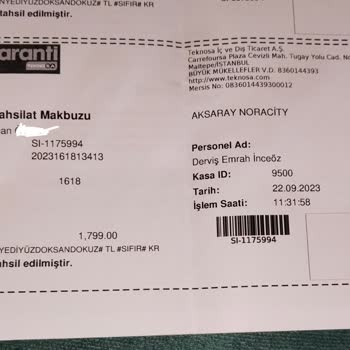 Teknosa Beni Mağdur Etti