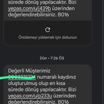 YEPAŞ (Yeşilırmak Elektrik Perakende) Abonelik Başvurusu Sorunu
