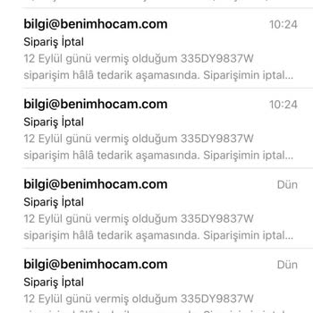 Benim Hocam Yayınevi Siparişleri Göndermiyor, İptal Etmiyor Telefonları Açmıyor