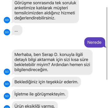Getir 3 Buçuk Saat Boyunca Bekletip Sorumsuzca Siparişimi İptal Ettiler