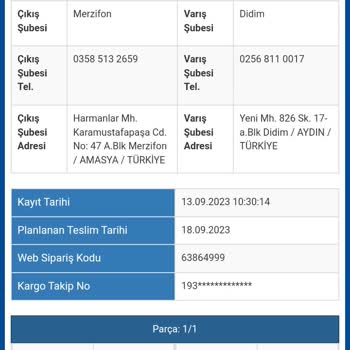 Sürat Kargo'da Ürün Kayıp