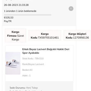 Tonny Black Para İadesi Olmadı