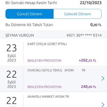 Yapı Kredi Bankası World Gold Kredi Kartı Yıllık Kart İtirazı