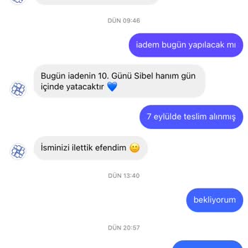 BLAH Collection Kusurlu Ürün İade Süreci