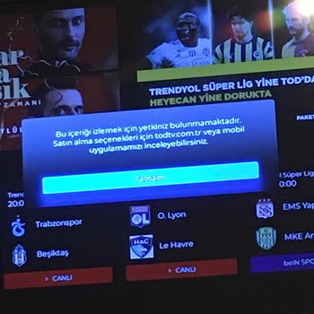 Tod TV Smart TV'de İzlenmiyor!
