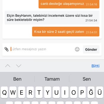 Migros Siparişim Teslim Edilmedi