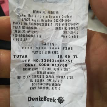 Antalya Memorial Hastanesi Kayıt Yapan Kişi Bilgi Eksikliliği