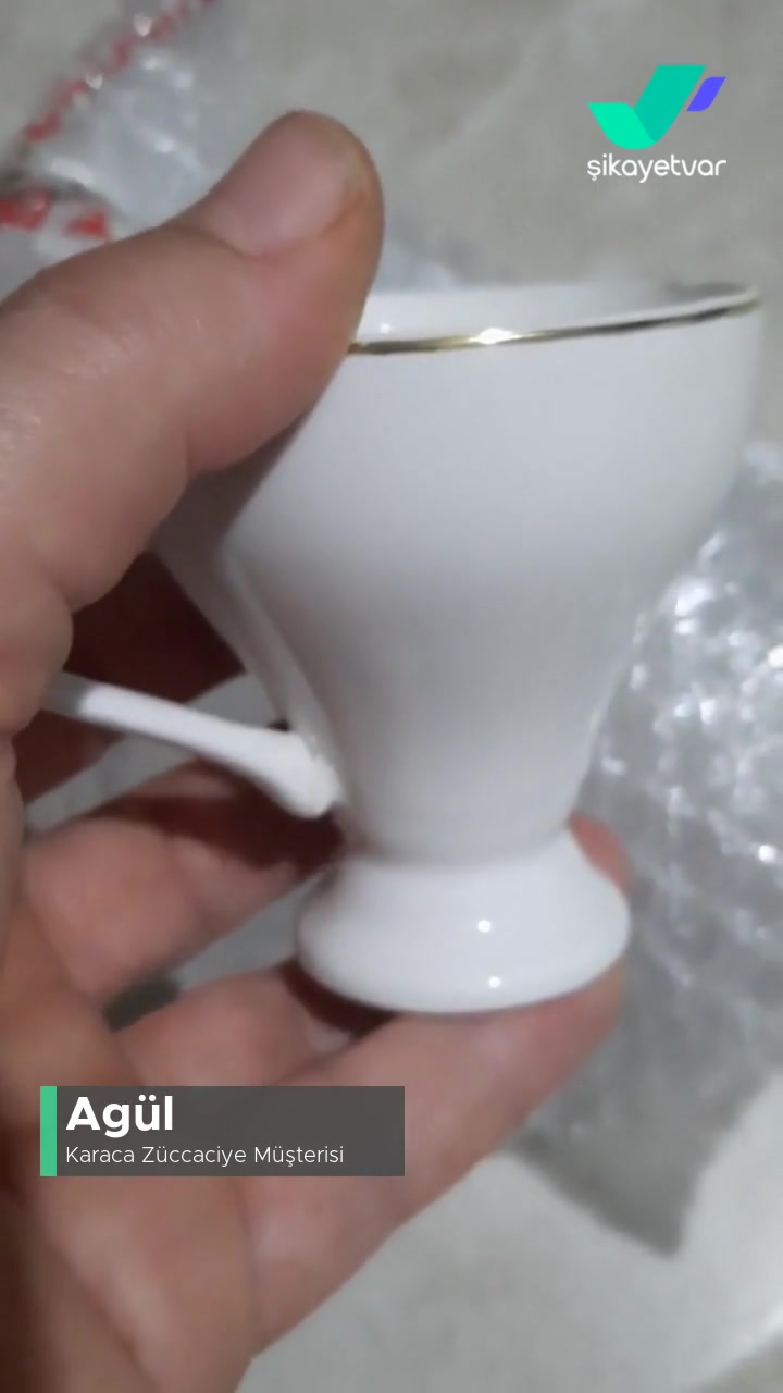 Karaca Züccaciye Kusurlu Ürünün Kırık Gelmesi! videonun kapak resmi
