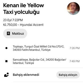 Uber Fazla Ücret Çekilmesi