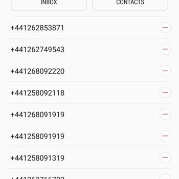 Vodafone +441 Numaralardan Gelen Mesajlar