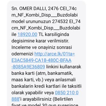 Arçelik Buzdolabı Gövdede Gaz Kaçağı Sorunu