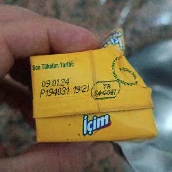 Yemeksepeti Kesilen Bozuk Muzlu Süt